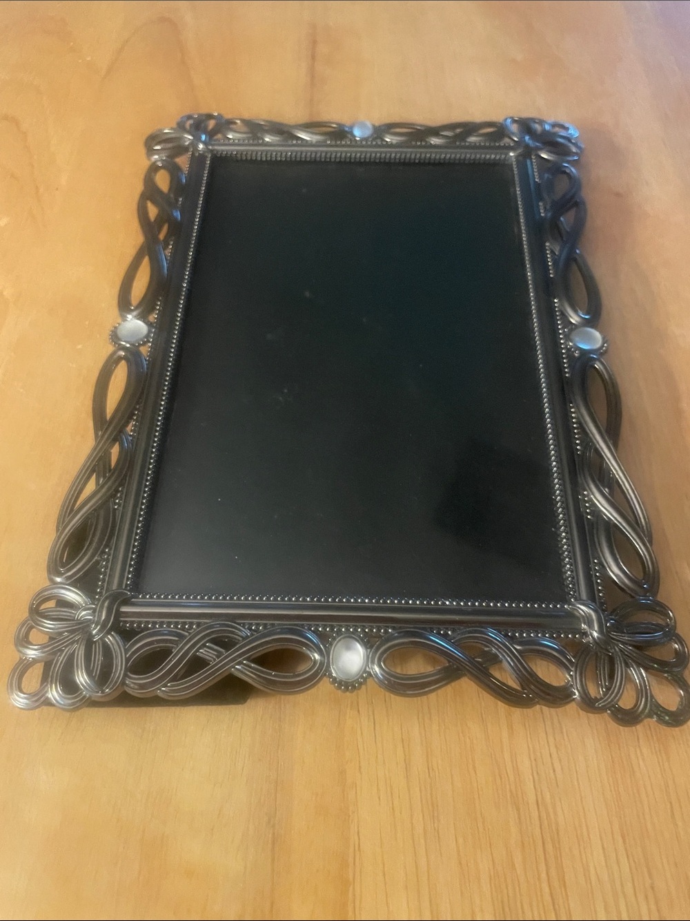 ELSA Black and Silver Ornate Picture Frame